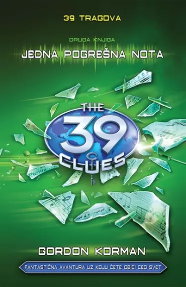 39 tragova jedna pogrešna nota druga knjiga gordon korman