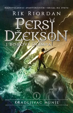 persi džekson i bogovi olimpa i kradljivac munje rik riordan