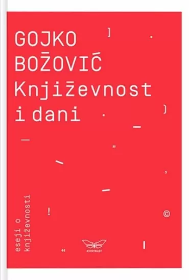književnost i dani eseji o književnosti gojko božović