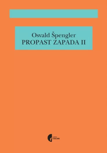 propast zapada, knjiga 2 osvald špengler