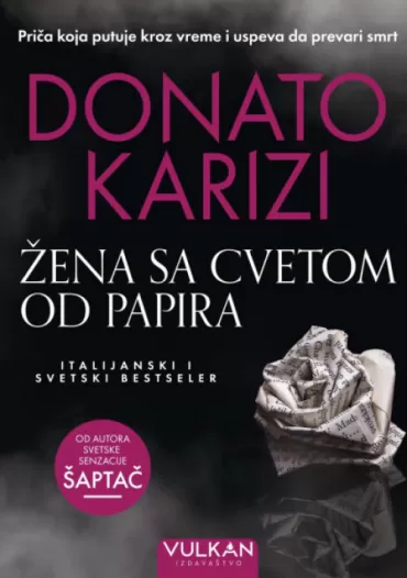 žena sa cvetom od papira donato karizi