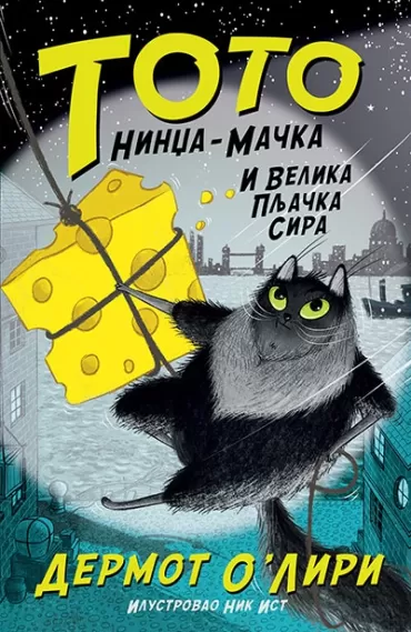 toto nindža mačka i velika pljačka sira dermot o liri