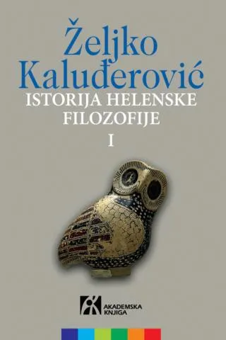 istorija helenske filozofije i predsokratovci željko kaluđerović
